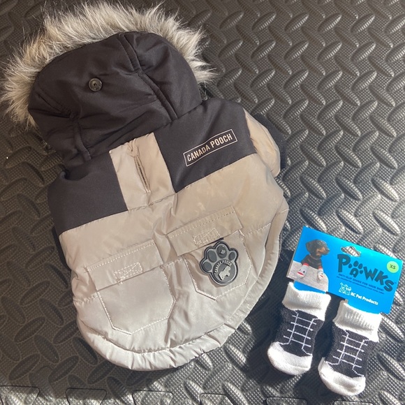 Dog Canada Pooch Dog Coat And Pawks Poshmark